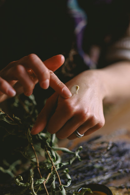 Tallow Skin Cream with Chamomile and Lavender | Evening Meadow Cream (4oz)